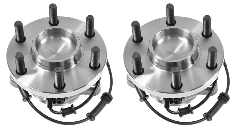Image of TRQ Front Left and Right Wheel Bearing and Hub Assembly Set 2 Piece