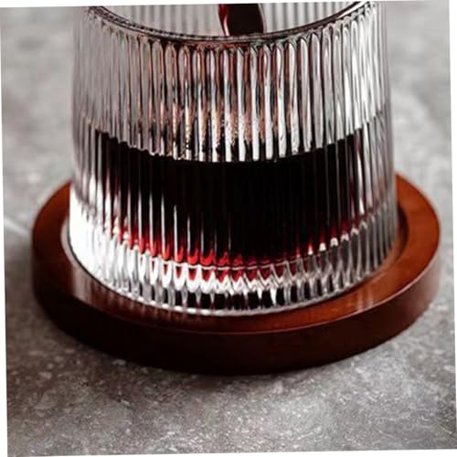 Sous-verres bois antidérapants pour boisson et protège-table de buffet - 6