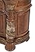 Michael Amini Villa Valencia Bedside Chest, Classic Chestnut