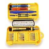 MJJEsports Kaisi 24 En 1 Precisión Teléfono Celular Electrodomésticos Reparación Destornilladores Pinzas Herramientas Set