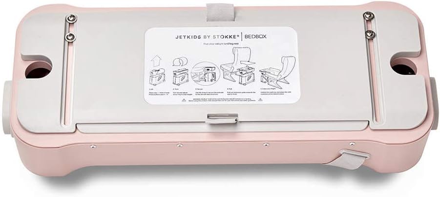 Stokke - Jetkids Bedbox 2.0 Ride-on Suitcase, Pink Lemonade