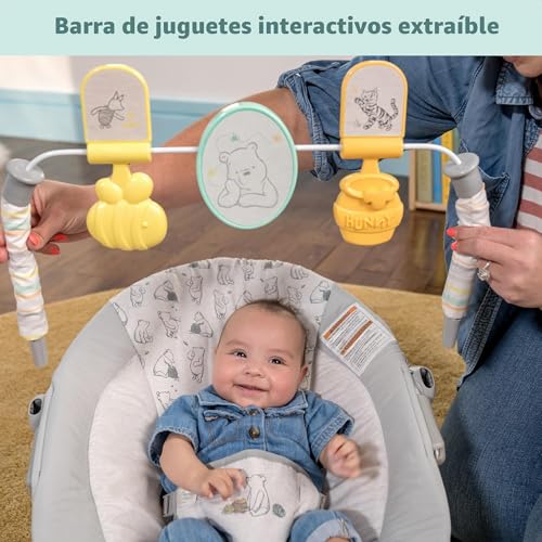 Hamaca Winny de Puh para bebés con vibración que calma el llanto 3