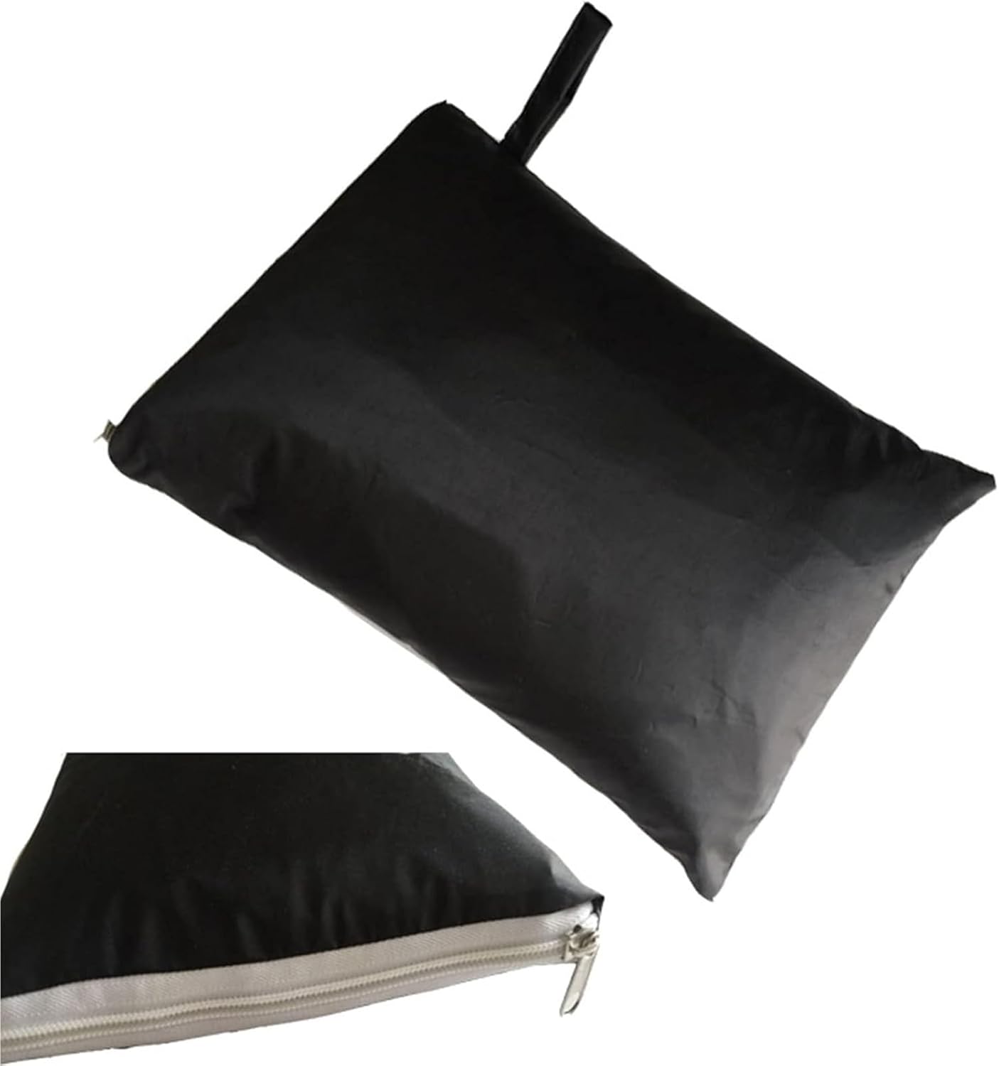 Outdoor lawn mower cover, UV Protection Tractor Cover All-season/weather Protection(Black,140x66x91cm)