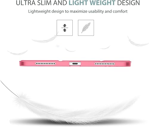 Miniatura 8 de ProCase Funda inteligente para iPad Air de 11 pulgadas M3 M2 2025 202410.9 Air 5 4 generación 2022 2020, funda protectora para Air 5 4, color rosa