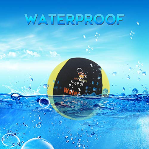 Image of Mihachi Water Toys for Dogs 3 Packs - Bouncing Chew Tennis Balls Floating Toy, Bouncier, Buoyant in Pool or Lake Fun for Small to Medium Dogs