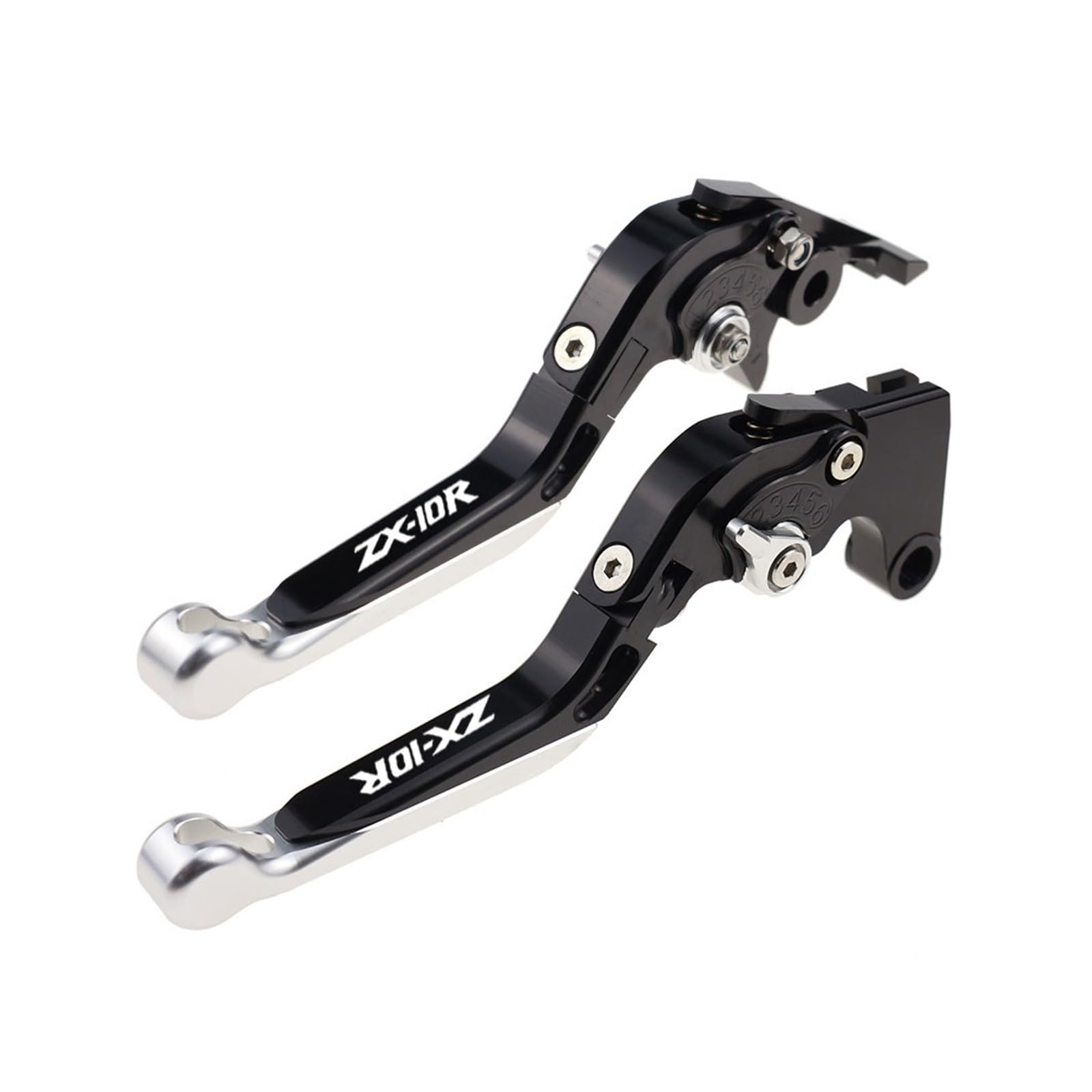 Yxbswbjd 18 Aluminum Alloy Folding Brake Lever For Zx10r Motorcycle Folding Extendable Clutch Brake Levers(18)