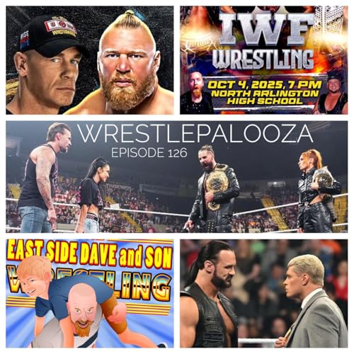 Page de couverture de Wrestlepalooza! (Episode 126)