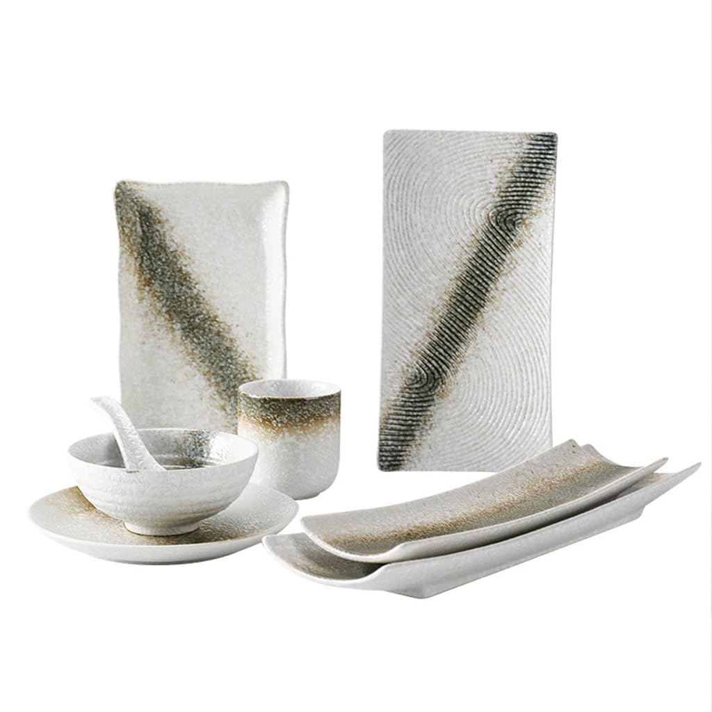 Wysokiej klasy zestaw zastawy stołowej, ceramiczny zestaw obiadowy na urodziny, walentynki, boże narodzenie, święto dziękczynienia, dzień matki, biały-29 sztuk,White-29 pieces