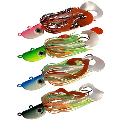 Bearded Buzzbait Bucktail Saltwater