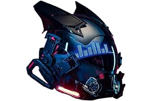 Razer Zephyr: Cyberpunk Gothic Mask Helmet for Futuristic Enhancement