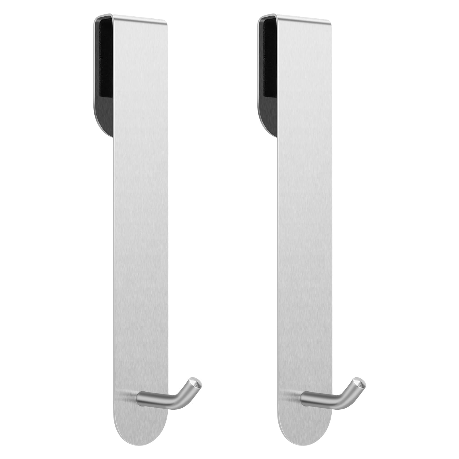 FYY Shower Door Hooks - 2 Pack 7" Over Door Towel Hooks for Bathroom Frameless Glass Shower Door, Heavy Duty Non-Slip Stainless Steel Hooks Rack for Robe Towel Sliver (B0CN6N37RH) Amazon Price History, Amazon Price Tracker