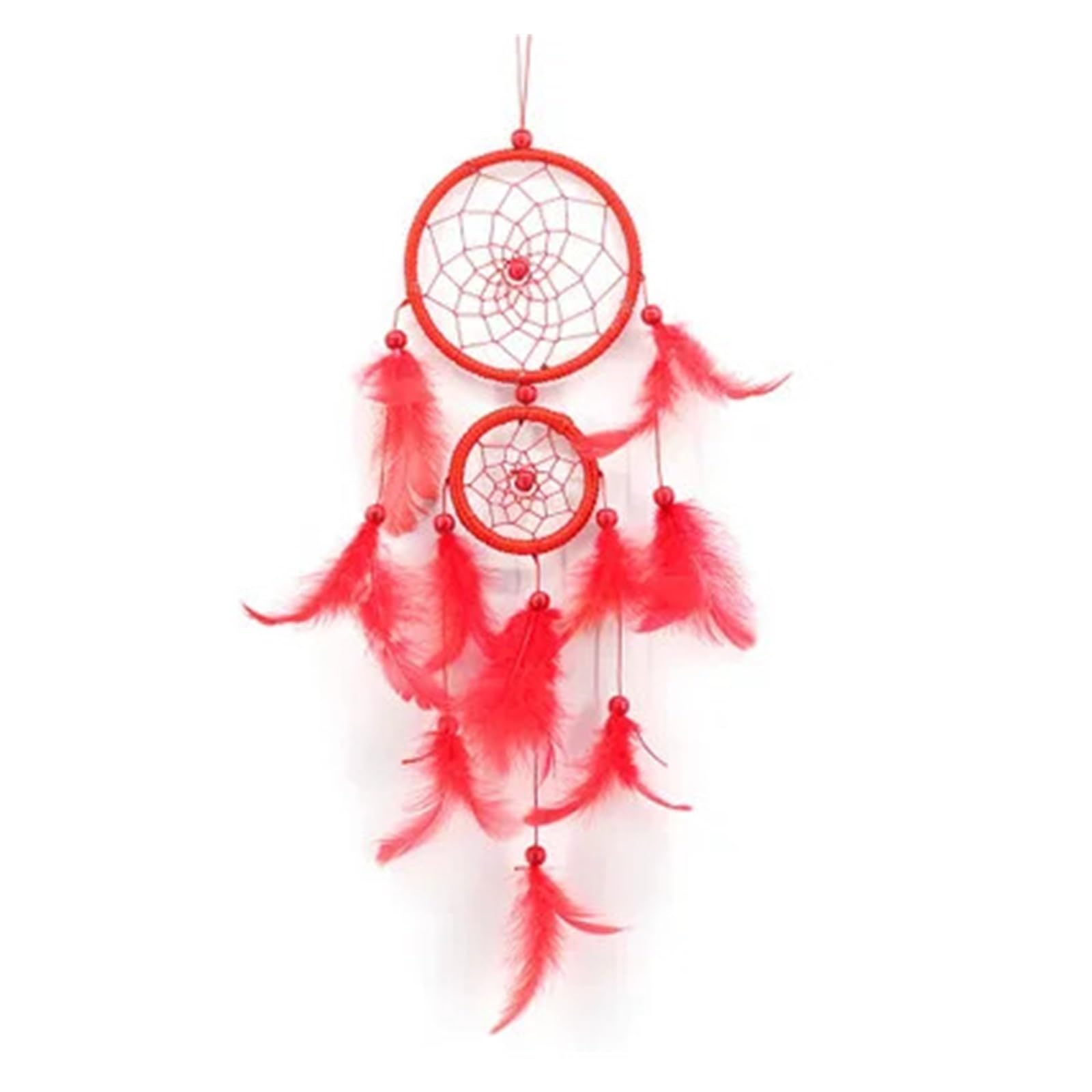 Dream Catcher Dream Catcher Room Decor Feather Weaving Catching Angle Wind Chimes Mascot(A)
