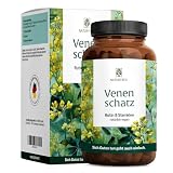 NATURTREU® Rutin Steinklee Komplex 120 Kapseln - 500mg Rutin hochdosiert & 394mg Steinklee - Pflanzliche Alternative zu Venenkapseln Venentabletten - Vegan