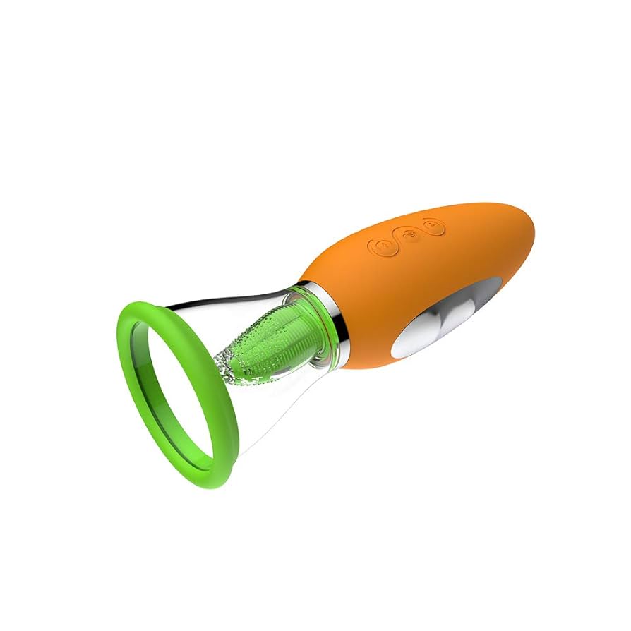 ペロペロ品 Amazon | バイブ 舌型 【最大450回/分上下ペロペロ舐め+7種類舌