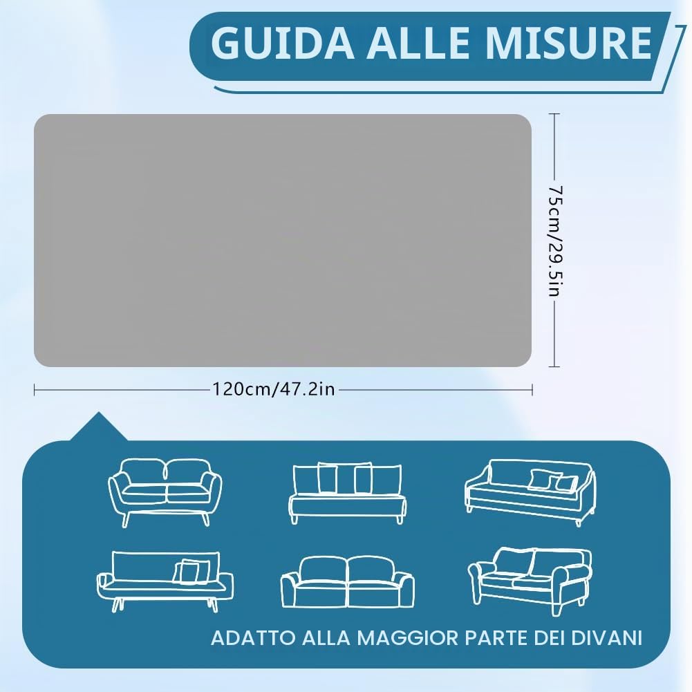 Wakects Coperta per Divano per Cani, Cuccia Soffice per Animali Domestici, 75x120 cm, Lavabile in Lavatrice