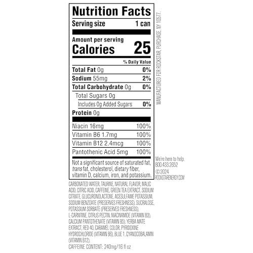 Rockstar Zero Carb 16Oz 12Pk thumb #7