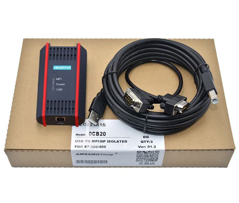 Applicable 6ES7 972-0CB20-0XA0 6ES7972-0CB20-0XA0 PLC Programming Cable S7-200/300 Data Cable MPI Download Cable High Performance Cables