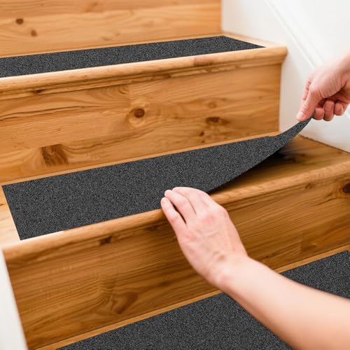 Image of Heavy Duty Anti Slip Traction Tape 4 inch x 38 FT, 80 Grit Waterproof High Friction Grip Tape for Indoor Outdoor Stairs, Pool, Ramps, Garage, Home & Commercial Use