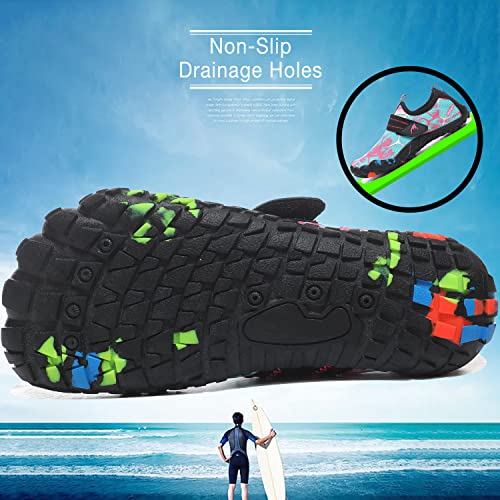 Image of Quickshark Kids Water Shoes Boys Girls Barefoot Aqua Socks Outdoor Indoor Quick Dry Sandals Lightweight Slip On Walking Sneakers for Beach Pool Swim (Little Kid /Big Kid)