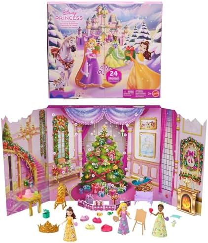 Calendario de Adviento Mattel de princesas Disney 2025