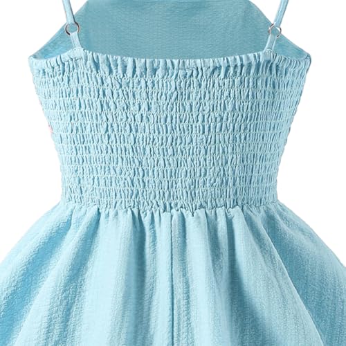 Girl Summer Smocked Dress Teen Graduation School Prom Frock Tween Summer Wedding First Communion Junior HOCO Dress4