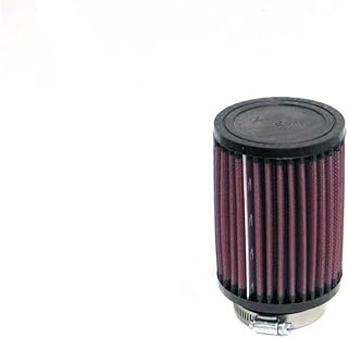K&N Universal Clamp-On Air Filter: High Performance, Premium, Washable, Replacement Engine Filter: Flange Diameter: 2.25 In, Filter Height: 5 In, Flange Length: 0.875 In, Shape: Round, RD-0610