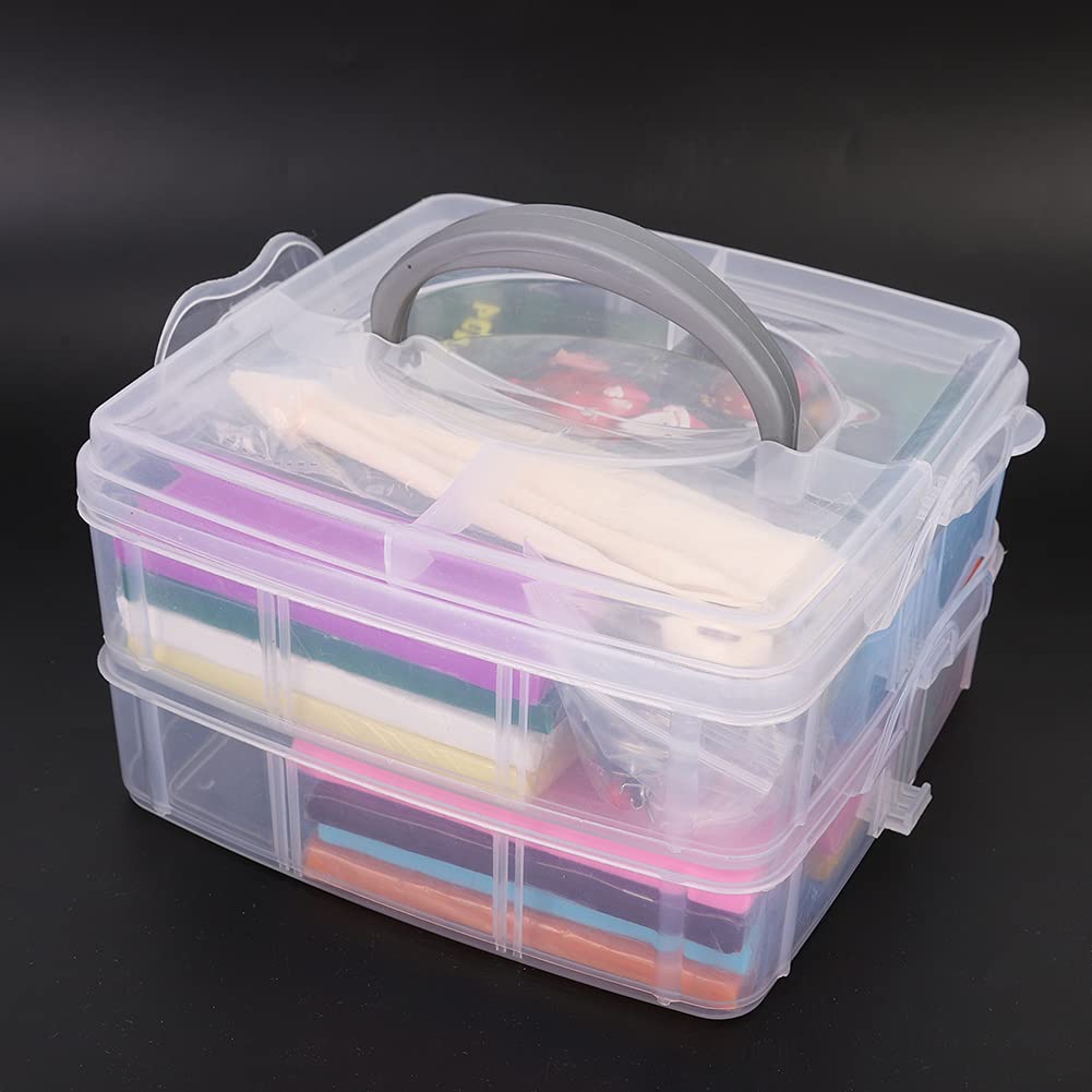 Weiches Polymer-Ton-Set, Modelliermasse für Kinder, ungiftiger farbiger Ton mit glatter Textur für DIY‑Bastelarbeiten und Skulpturen, pädagogisches Kreativspielzeug mit (50 Farben, 20 g Karton +