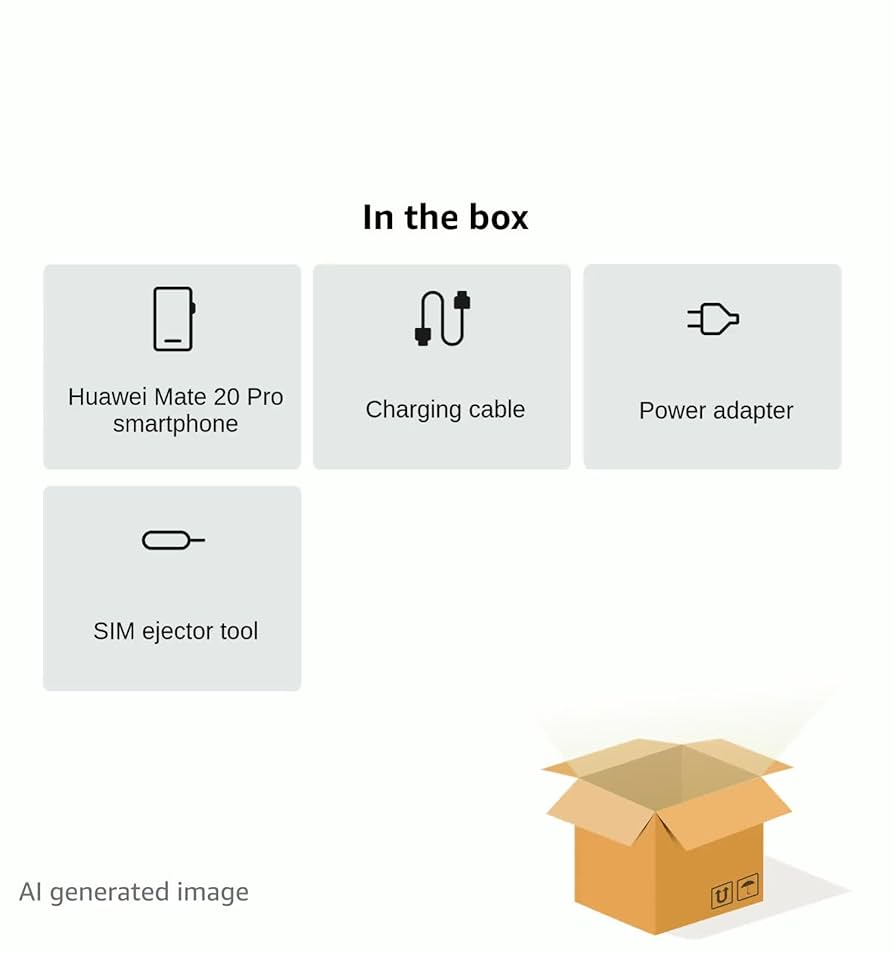 Amazon | SoftBank HUAWEI Mate 20 Pro ミッドナイトブルー 白