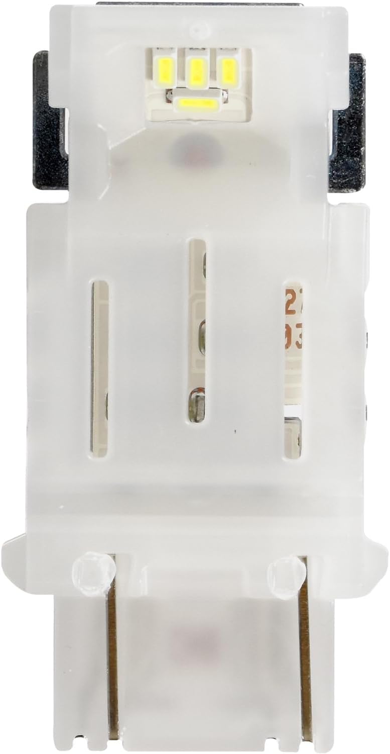 SYLVANIA - 3057 LED White Mini Bulb - Bright LED Bulb, Ideal for Daytime Running Lights (DRL) and Back-Up/Reverse Lights (Contains 2 Bulbs)