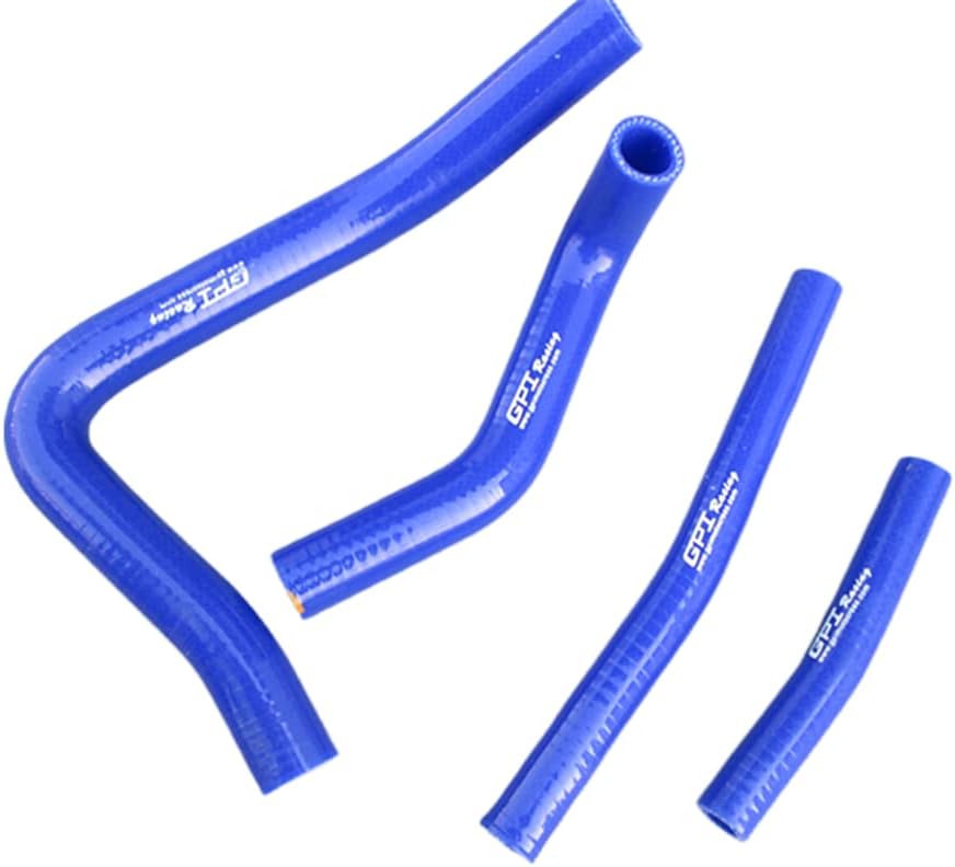 Silicone Radiator Hose for 1996-2000 Suzuki RM250 RM 250 1997 1998 1999 (Blue)