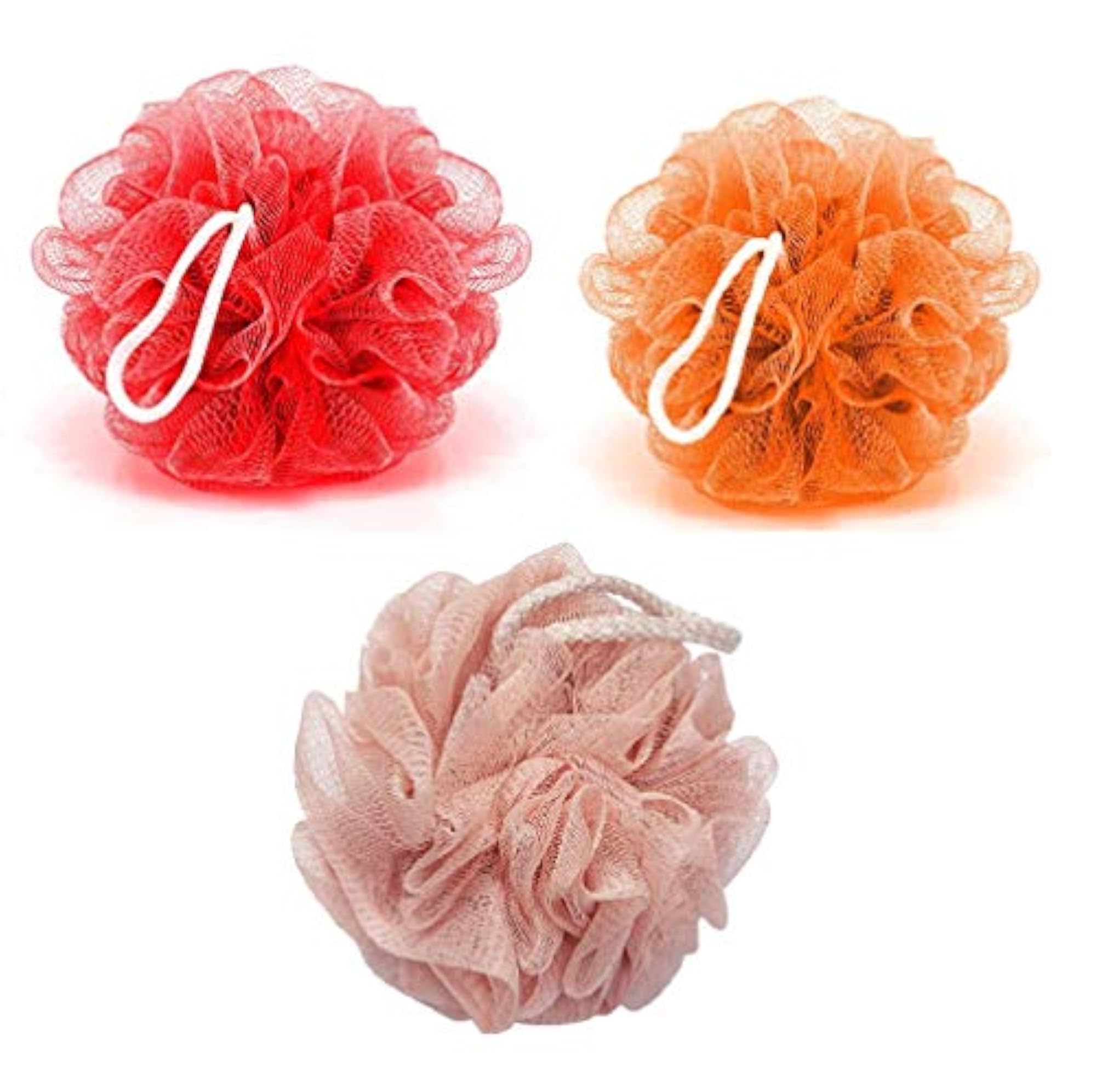 Mesh Soft Bathing Loofah Pack of 3