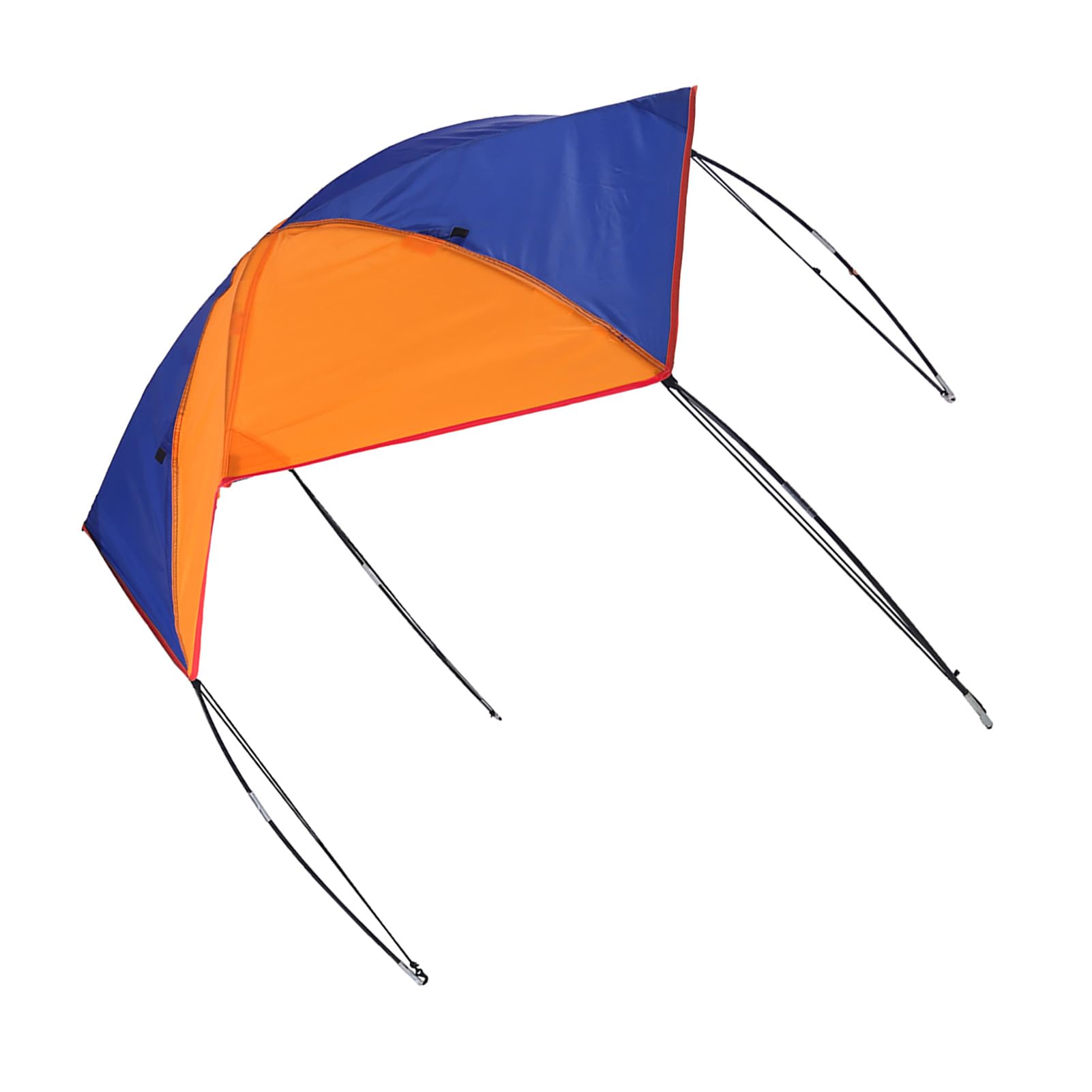 Tbest Tendalino Parasole per Barca, Tettoia da Pesca per 4 Persone, con Fibbie a Forma di D, Facile Installazione per Barche a Vela e Picnic (68351 Tendalino (4 persone))