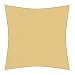 Produktbild sunprotect 12010 Professional Sonnensegel, 2,5 x 2,5 m, Quadrat, Wind- & wasserdurchlässig, beige