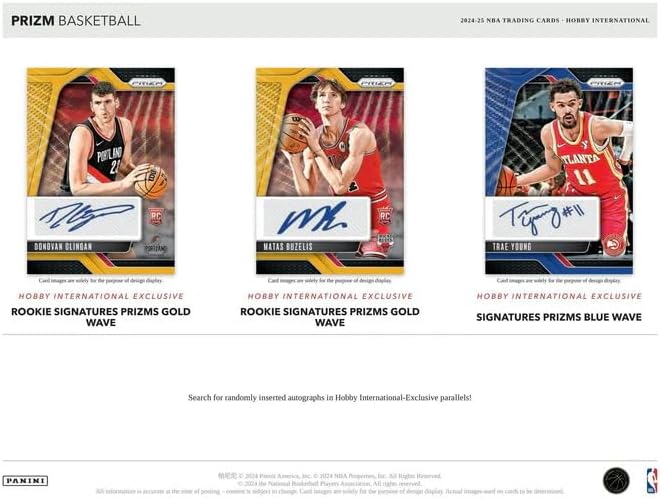2024-25 Panini Prizm Basketball International Hobby Box