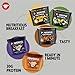 Powerful Overnight Oats Oatmeal Cup, High Protein, Whole Grain, Kosher, Natural Ingredients, 20g Protein, Blueberry and Vanilla, 6 Pack
