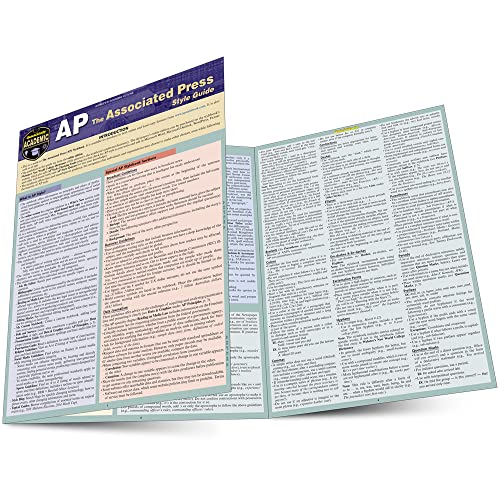 Ap - Associated Press Style Guide: A Quickstudy Laminated Reference (Quickstudy Reference Guide) #TOP1