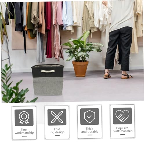 Cesta de ropa plegable de gran capacidad para organizar ropa sucia en dormitorio 4