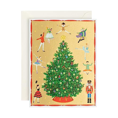 Caspari Nutcracker Ballet Boxed Christmas Cards - 16 Cards & Envelopes