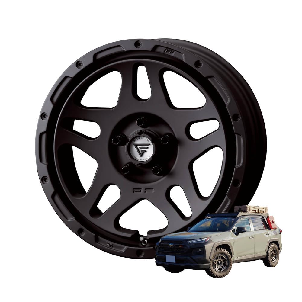 Amazon.co.jp: 【RAV4】4本セット DELTA FORCE OVERLANDER 17×7.0J 5