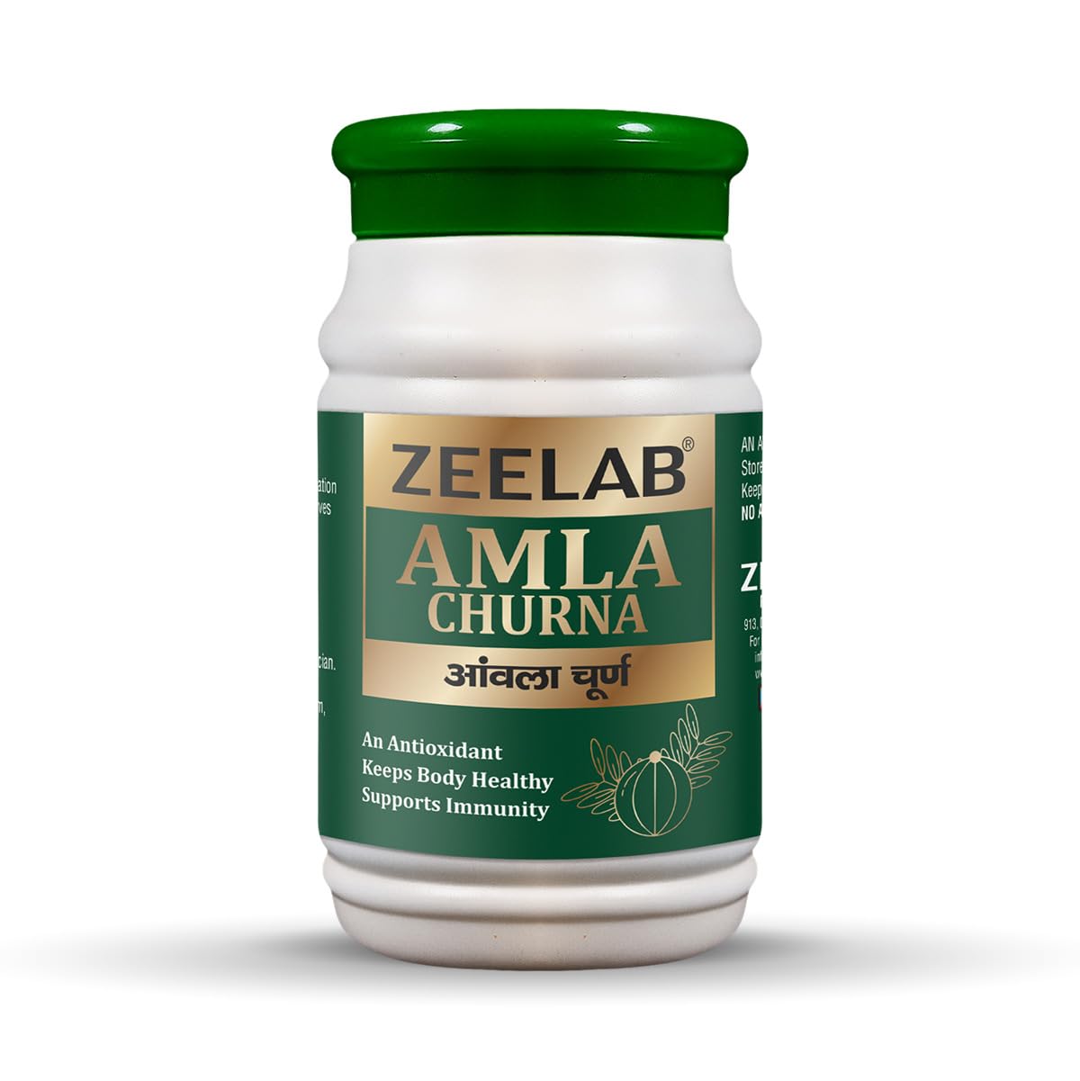 Zeelab Pharmacy Amla churan, Amla Powder For Hair Growth (300 grams) | Ideal for Hair, Eating, Drinking & Skin-100g Pack of 3-image-11