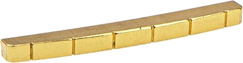 Miniatura 2 de 1 tuerca de guitarra eléctrica Yootones de latón de 6 cuerdas ranuradas compatibles con piezas de guitarra Les Paul Epiphone Strat Tele ST TL (1.693