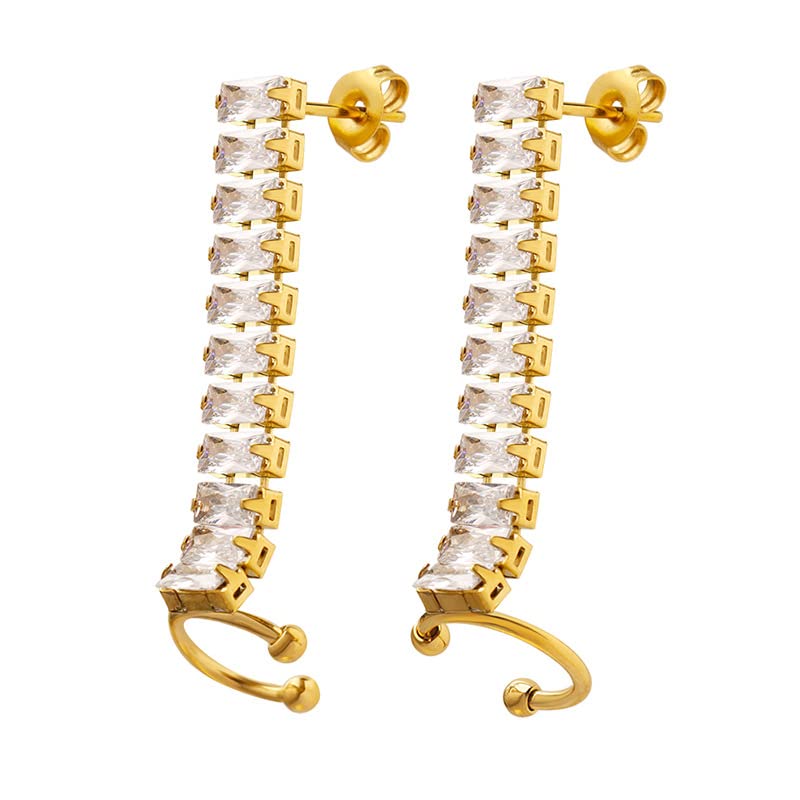 Boucles d'oreilles moissanite en cadeau idéal pour marquer un moment