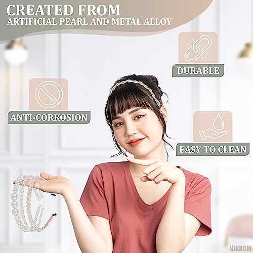 Consejos y comparativas para Comprar Diadema brillantes perlas que puedes comprar esta semana. 18 Imagen adicional