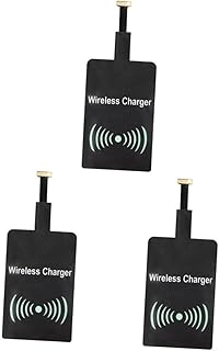 UKCOCO 3 Pçs Carregador Sem Fio Do Telefone Anchorock Carregador Sem Fio Carregador De Celular Acessórios Para Carregador De Telefone Receptor Carregador De Smartphone Tipo Carregador