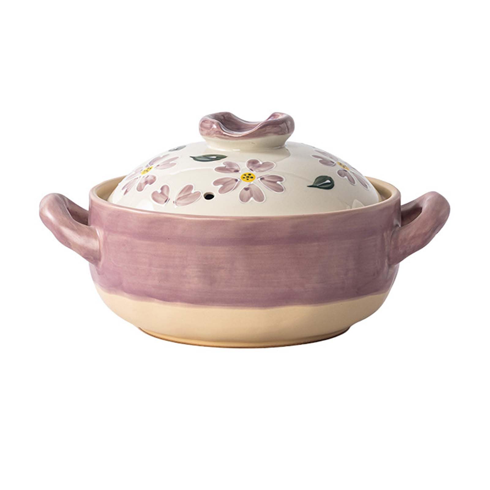 Naczynie żaroodporne z pokrywką, ceramiczny garnek do gotowania, gliniany garnek do gulaszu, garnek do zupy, garnek do gotowania ryżu, garnek żeliwny, garnek do duszenia w kuchni