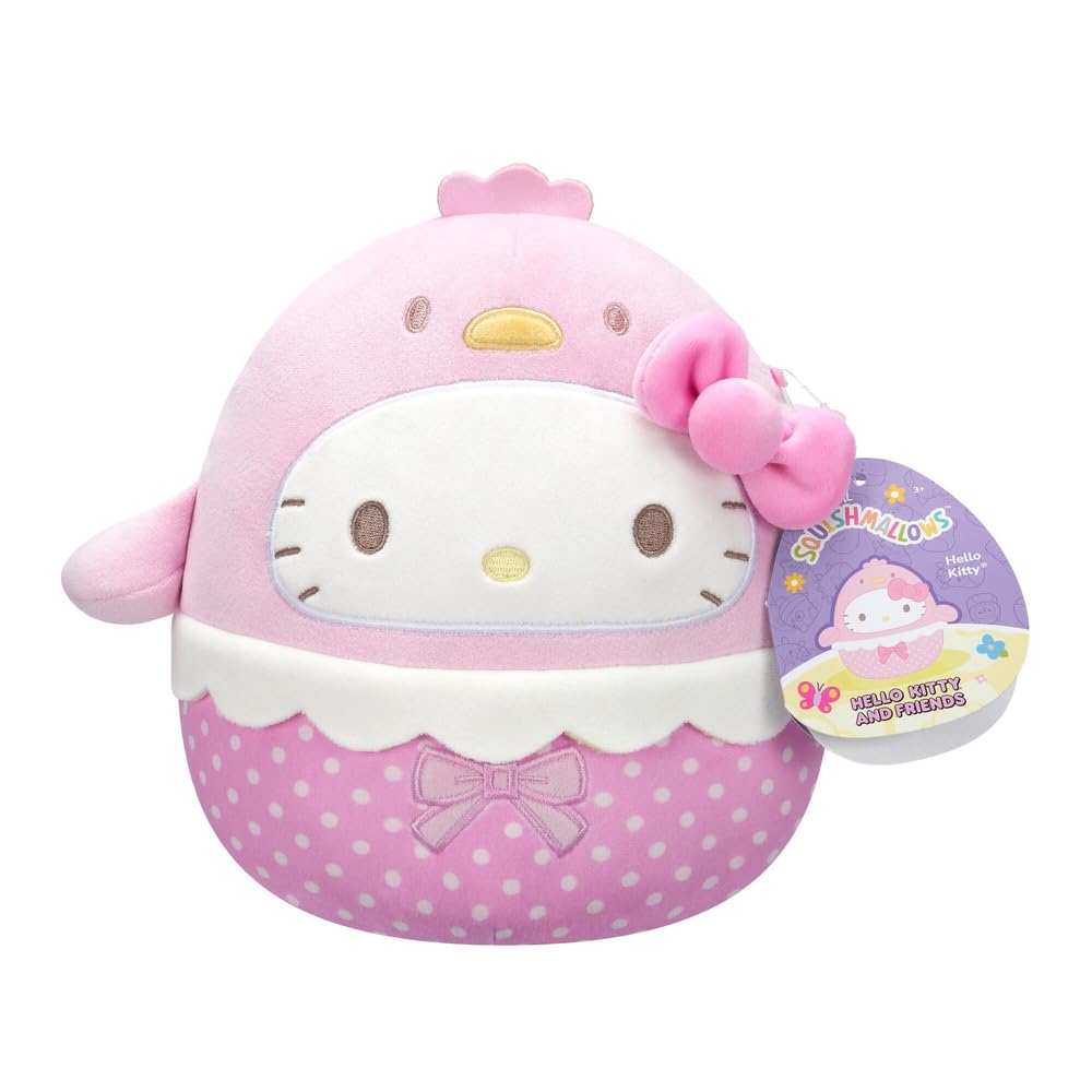 Amazon.com: Squishmallows 2025 Original 8-Inch Easter Hello Kitty