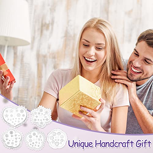 Flower Polymer Clay Molds Polymer Clay Cutters, 5 Pcs Flower&Leaf Miniature Clay Molds Rose Daisy Polymer Clay Cutters For Polymer Clay Jewelry Making Earrings Decoration #TOP6