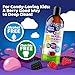 GuruNanda Kids Oil Pulling, Alcohol-Free Mouthwash, Essential Oils & Vitamins for Fresh Breath & Happy Gums for Ages 6 & up, Natural Bubble Berry, 8 Oz