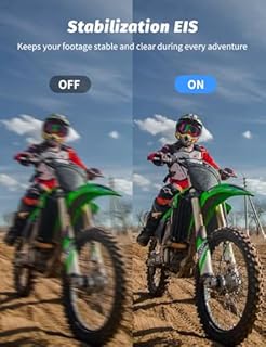 Apexcam Nuovo X80pro Doppia Screen Action Cam 4K60FPS 8X Zoom EIS 64MP Con 128GB Scheda Ultra HD WiFi Fotocamera Sportiva Telecamera subacquea 40m Impermeabile 2.4G Telecomando 2x1350mAh Batterie