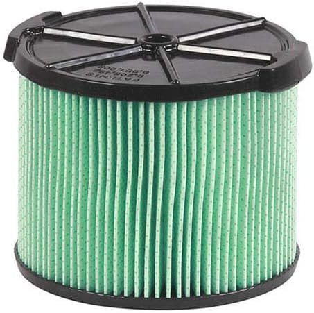 RIDGID VF3600 (54213) Filtro de medios HEPA de 5 capas para aspiradoras húmedas y secas de 3 a 4 12 galones, media altura
